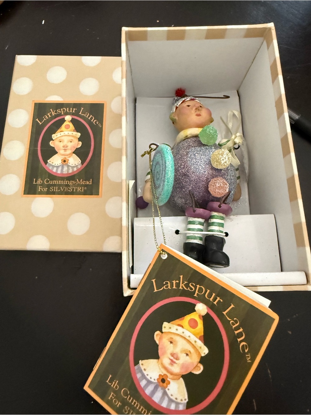 Larkspur Silvestri Gem Dandy Ornament